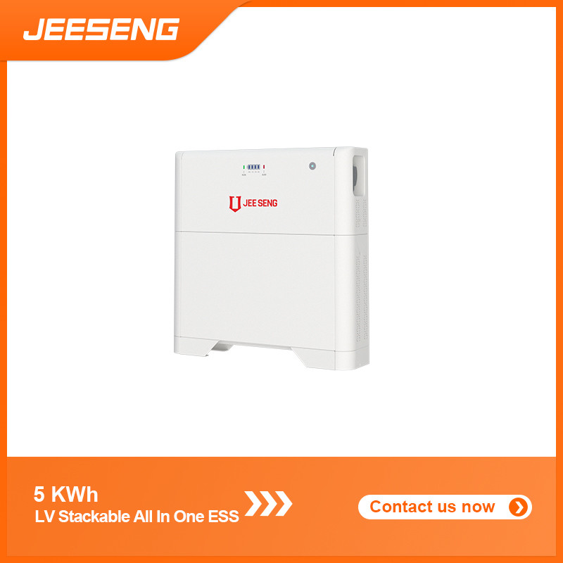 5KWh Niederspannung All-in-One Stackbare Energiespeichersysteme Stackbare ESS mit fortschrittlicher BMS-Technologie