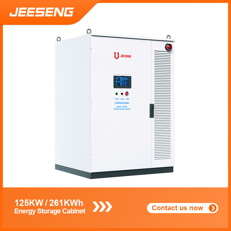 125KW/261KWh Flüssigkeitsgekühlter Energiespeicher für industrielle und kommerzielle Energiespeichersysteme