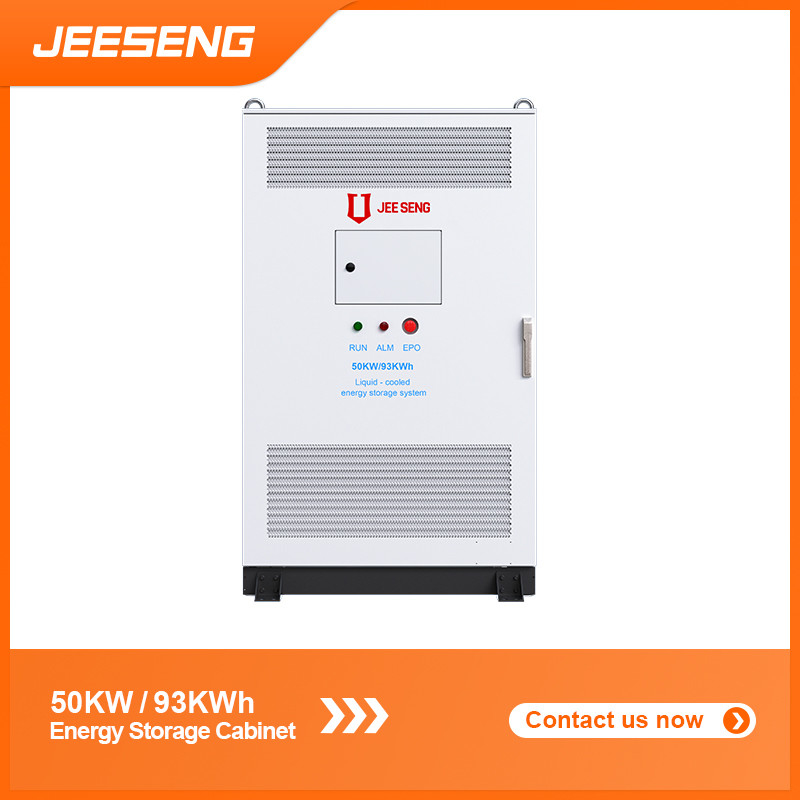 50KW 93KWh Flüssigkeit gekühlter Energiespeicher für industrielle und kommerzielle Energiespeichersysteme