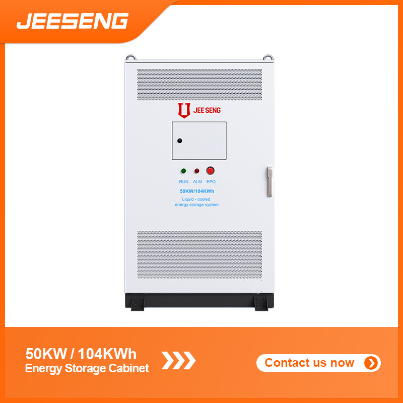 50KW 104KWh Flüssigkeitsgekühlter Energiespeicher für industrielle und kommerzielle Energiespeichersysteme