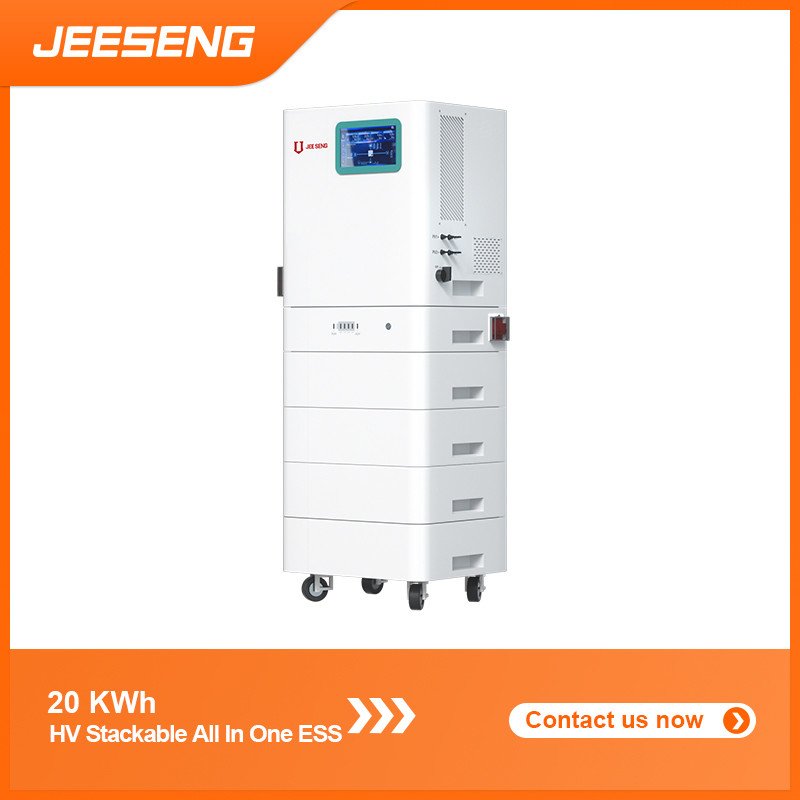 10KW 20KWh Hochspannung All-in-One Stackbare Energiespeichersystem Stackbare ESS mit fortschrittlicher BMS-Technologie
