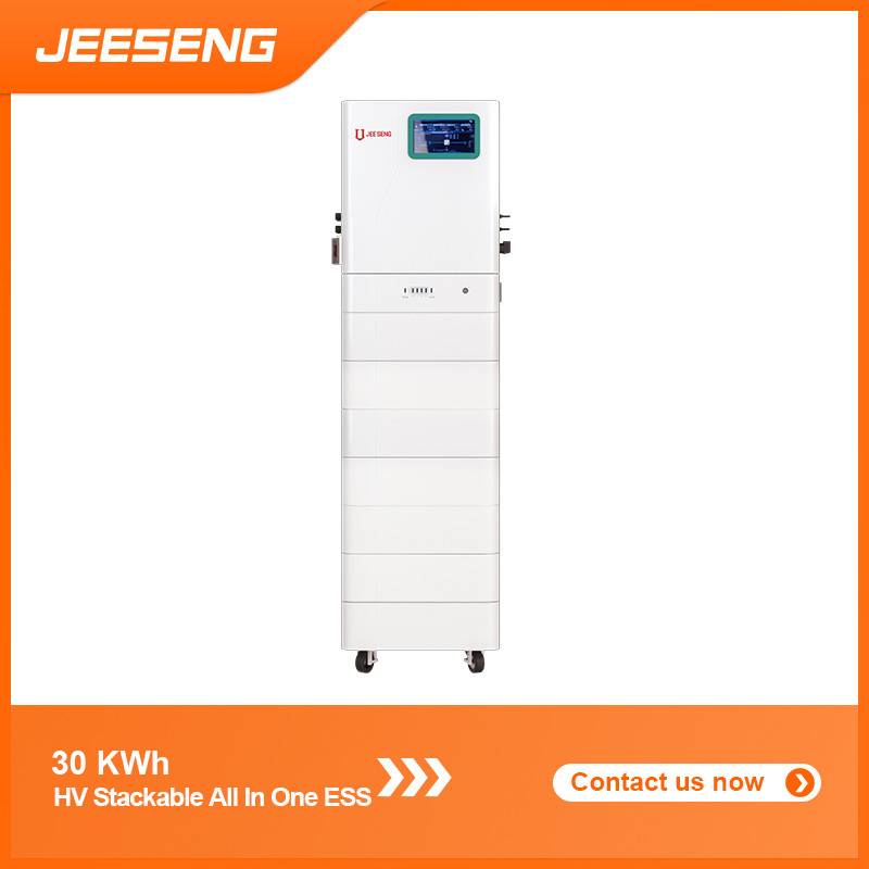 15KW 35KWh Hochspannung All-in-One Stackbare Energiespeichersystem Stackbare ESS mit fortschrittlicher BMS-Technologie