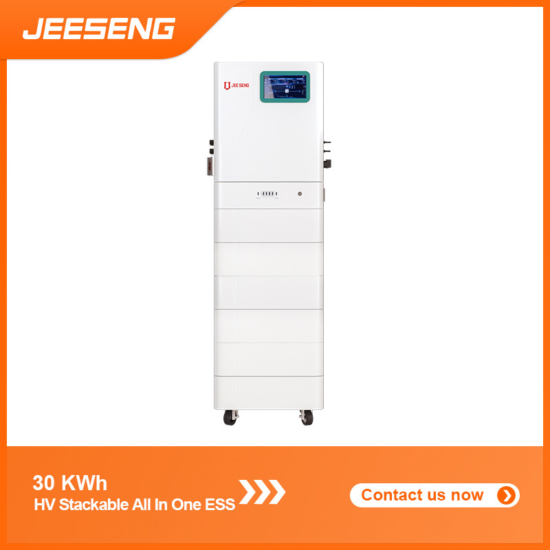 15KW 30KWh Hochspannung All-in-One Stackbare Energiespeichersystem Stackbare ESS mit fortschrittlicher BMS-Technologie