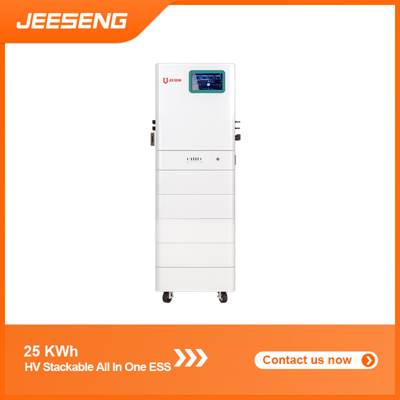 12KW 25KWh Hochspannung All-in-One Stackbare Energiespeichersystem Stackbare ESS mit fortschrittlicher BMS-Technologie