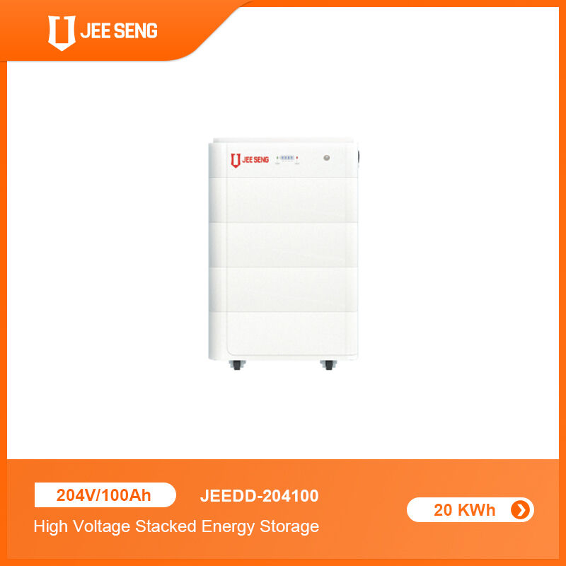 10KW 20KWh Hochspannung All-in-One Stackbare Energiespeichersystem Stackbare ESS mit fortschrittlicher BMS-Technologie