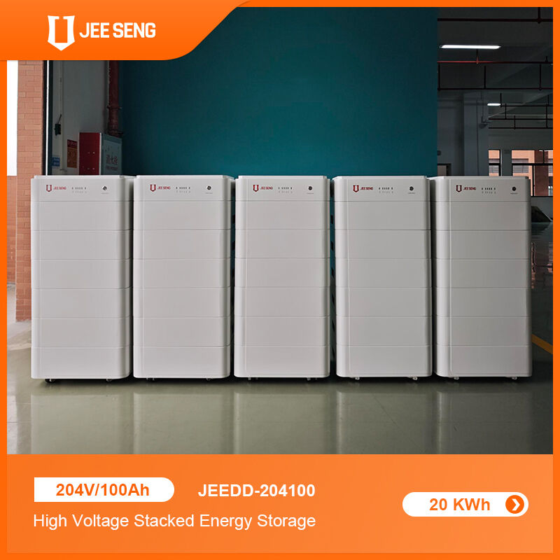 10KW 20KWh Hochspannung All-in-One Stackbare Energiespeichersystem Stackbare ESS mit fortschrittlicher BMS-Technologie