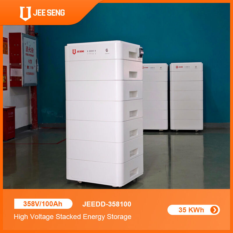 15KW 35KWh Hochspannung All-in-One Stackbare Energiespeichersystem Stackbare ESS mit fortschrittlicher BMS-Technologie